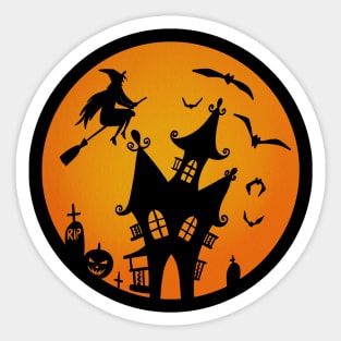 Halloween night Sticker